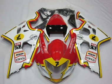 Wholesale 2004-2005 Suzuki GSXR 600 / GSXR 750 Motorcycle Fairings - White Red Yellow Canada