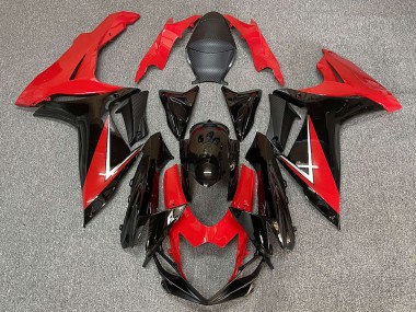 Wholesale 2011-2024 Suzuki GSXR 600 / GSXR 750 Abs Motorcycle Fairing - Red Glossy Black Canada