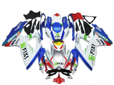 Wholesale 2008-2010 Suzuki GSXR 600 / GSXR 750 Motorcycle Fairings - White Blue Green Yellow Red Fixi Canada