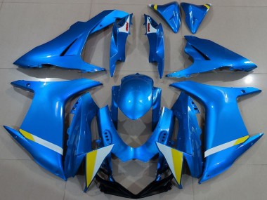 Wholesale 2011-2024 Suzuki GSXR 600 / GSXR 750 Motorcycle Fairing - Blue White Yellow Canada
