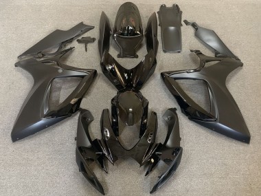 Wholesale 2006-2007 Suzuki GSXR 600 / GSXR 750 Motorcycle Fairings - Glossy Black Matte Black Canada