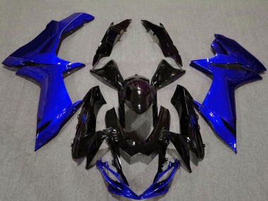Wholesale 2011-2024 Suzuki GSXR 600 / GSXR 750 Motorcycle Fairing - Blue Glossy Black Canada