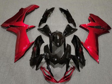 Wholesale 2011-2024 Suzuki GSXR 600 / GSXR 750 Motorcycle Fairings - Red Glossy Black Canada