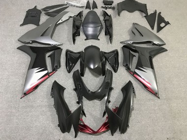 Wholesale 2011-2024 Suzuki GSXR 600 / GSXR 750 Motorcycle Fairings - Grey Silver Glossy Black Canada