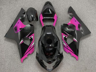 Wholesale 2004-2005 Suzuki GSXR 600 / GSXR 750 Motorcycle Fairings - Glossy Black Pink Canada