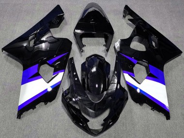 Wholesale 2004-2005 Suzuki GSXR 600 / GSXR 750 Motorcycle Fairings - Glossy Black Blue White Canada