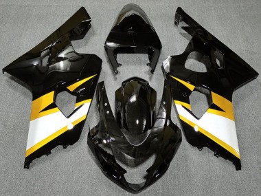 Wholesale 2004-2005 Suzuki GSXR 600 / GSXR 750 Motorcycle Fairings - Glossy Black Yellow White Canada