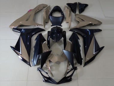 Wholesale 2011-2024 Suzuki GSXR 600 / GSXR 750 Motorcycle Fairings - Grey Glossy Black Matte Black Canada