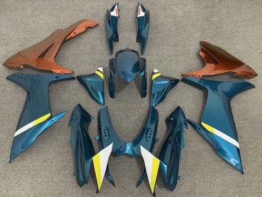 Wholesale 2011-2024 Suzuki GSXR 600 / GSXR 750 Motorcycle Fairings - Light Blue Orange White Yellow Canada