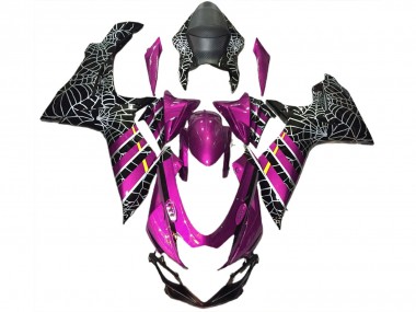 Wholesale 2011-2024 Suzuki GSXR 600 / GSXR 750 Motorcycle Fairings - Pink Black Spider Canada