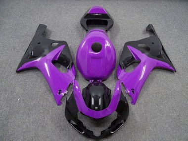 Wholesale 2001-2003 Suzuki GSXR 600 / GSXR 750 Motorcycle Fairings - Purple Glossy Black Canada