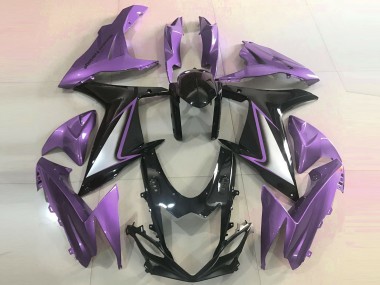 Wholesale 2011-2024 Suzuki GSXR 600 / GSXR 750 Motorcycle Fairings - Purple Glossy Black Canada