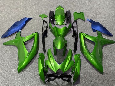 Wholesale 2008-2010 Suzuki GSXR 600 / GSXR 750 Motorcycle Fairings - Green Blue Canada