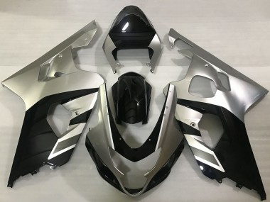 Wholesale 2004-2005 Suzuki GSXR 600 / GSXR 750 Motorcycle Fairings - Silver Black Canada