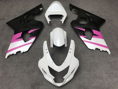 Wholesale 2004-2005 Suzuki GSXR 600 / GSXR 750 Motorcycle Fairings - White Pink Matte Black Canada