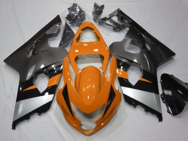 Wholesale 2004-2005 Suzuki GSXR 600 / GSXR 750 Motorcycle Fairings - Orange Silver Canada