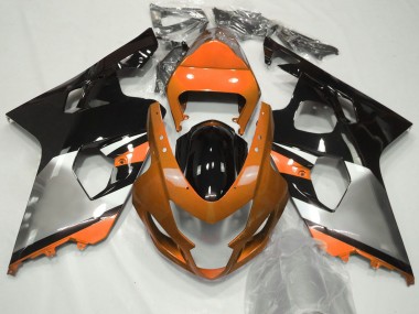 Wholesale 2004-2005 Suzuki GSXR 600 / GSXR 750 Motorcycle Fairings - Orange Silver Black Canada