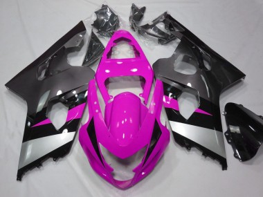 Wholesale 2004-2005 Suzuki GSXR 600 / GSXR 750 Motorcycle Fairings - Pink Silver Black Canada