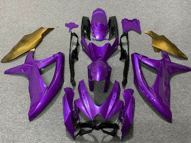 Wholesale 2008-2010 Suzuki GSXR 600 / GSXR 750 Motorcycle Fairings - Purple Gold Canada