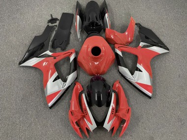 Wholesale 2006-2007 Suzuki GSXR 600 / GSXR 750 Motorcycle Fairings - Red Silver Black Canada