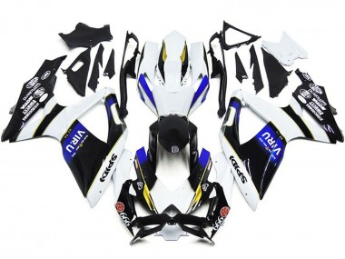 Wholesale 2008-2010 Suzuki GSXR 600 / GSXR 750 Motorcycle Fairings - White Blue Yellow Black Viru Canada