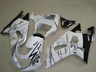 Wholesale 2001-2003 Suzuki GSXR 600 / GSXR 750 Motorcycle Fairings - White Black Corona Alstare Canada