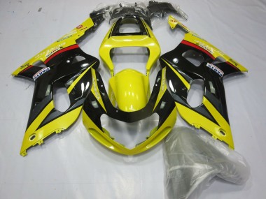 Wholesale 2001-2003 Suzuki GSXR 600 / GSXR 750 Motorcycle Fairings - Yellow Grey Glossy Black Canada