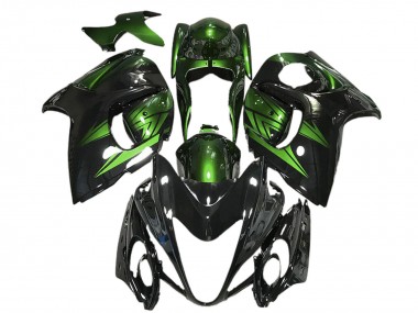 Wholesale 2008-2020 Suzuki GSXR 1300 Motorcycle Fairings - Glossy Black and Deep Green Canada
