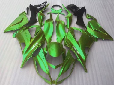 Wholesale 2016-2020 Kawasaki ZX10R Motorcycle Fairings - Glossy Candy Green Canada