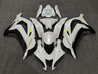 Wholesale 2016-2020 Kawasaki ZX10R Motorcycle Fairings - Pearl White Yellow Matte Black Canada