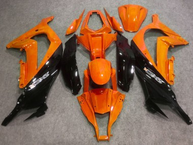 Wholesale 2016-2020 Kawasaki ZX10R Motorcycle Fairings - Orange Glossy Black Canada