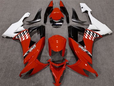 Wholesale 2008-2010 Kawasaki ZX10R Motorcycle Fairings - White Red Black Canada