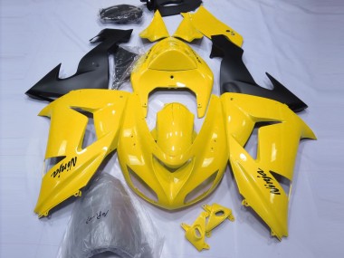 Wholesale 2006-2007 Kawasaki ZX10R Motorcycle Fairings - Yellow Black Canada