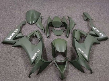 Wholesale 2008-2010 Kawasaki ZX10R Motorcycle Fairings - US Army Green Canada