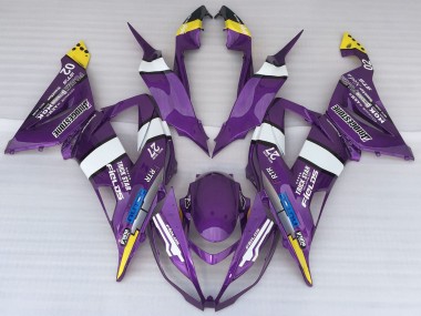 Wholesale 2013-2018 Kawasaki ZX6R Motorcycle Fairings - Purple Yellow White Blue Canada