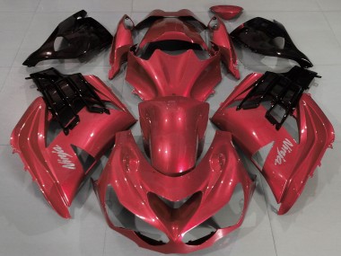 Wholesale 2012-2024 Kawasaki ZX14R ZZR1400 Motorcycle Fairings - Red Black Canada