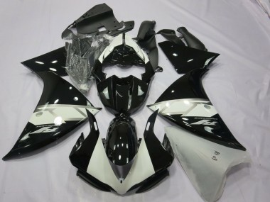 Wholesale 2012-2014 Yamaha R1 Motorcycle Fairings - Glossy Black White Silver Canada
