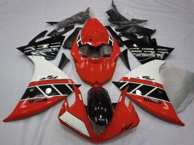 Wholesale 2012-2014 Yamaha R1 Motorcycle Fairings - Red White Glossy Black Canada