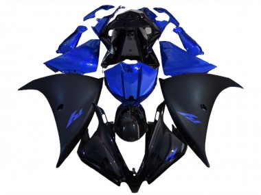 Wholesale 2012-2014 Yamaha R1 Motorcycle Fairings - Glossy Black Matte Black Blue Canada