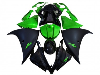 Wholesale 2012-2014 Yamaha R1 Motorcycle Fairings - Glossy Black Matte Black Green Canada