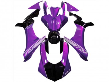 Wholesale 2015-2019 Yamaha R1 Motorcycle Fairings - Purple Glossy Black Silver Canada