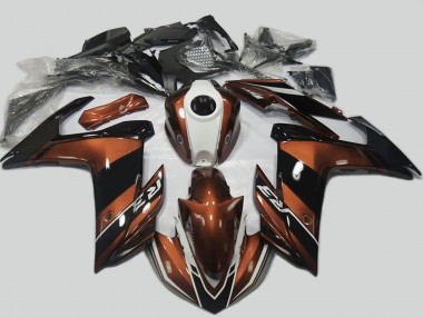 Wholesale 2015-2018 Yamaha R3 Motorcycle Fairings - Brown White Black Canada