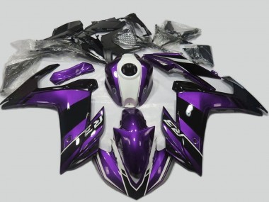 Wholesale 2015-2018 Yamaha R3 Motorcycle Fairing - Purple White Glossy Black Canada