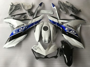 Wholesale 2015-2018 Yamaha R3 Motorcycle Fairings - White Blue Black Canada