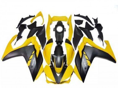 Wholesale 2015-2018 Yamaha R3 Motorcycle Fairings - Yellow Matte Black Canada