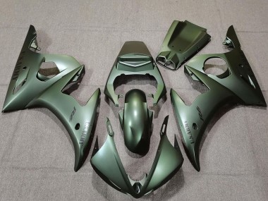 Wholesale 2003-2004 Yamaha R6 Motorcycle Fairings - Army Green Canada
