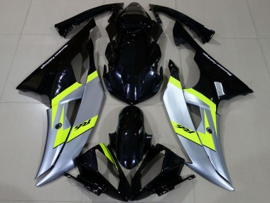 Wholesale 2008-2016 Yamaha R6 Motorcycle Fairings - Silver Neon Green Glossy Black Canada