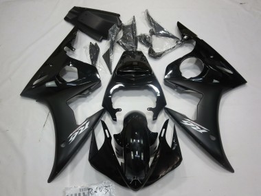 Wholesale 2005 Yamaha R6 Motorcycle Fairings - Glossy Black Matte Black White Canada