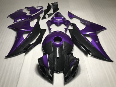 Wholesale 2008-2016 Yamaha R6 Motorcycle Fairings - Purple Carbon Fiber Style Canada