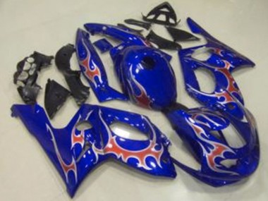 Wholesale 1996-2007 Yamaha YZF600R Thundercat Motorcycle Fairings - Blue Red Canada